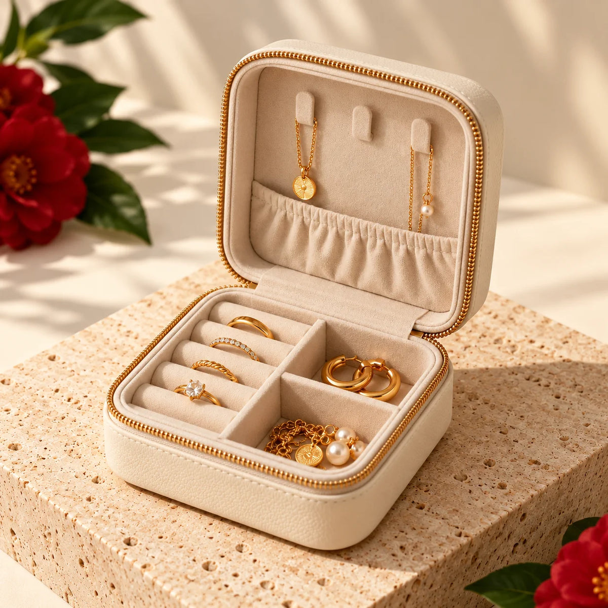 Trendora Mini Jewelry Case