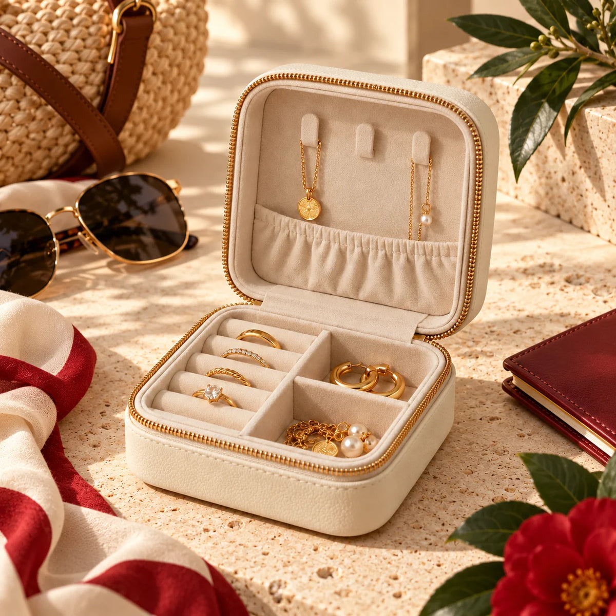 Trendora Mini Jewelry Case