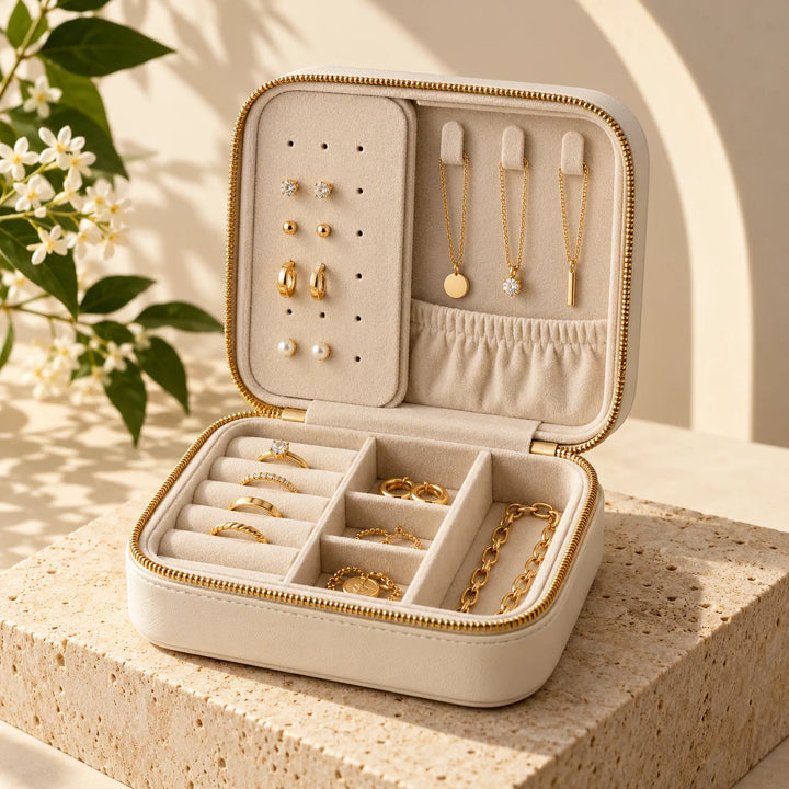 Trendora Travel Jewelry Organizer