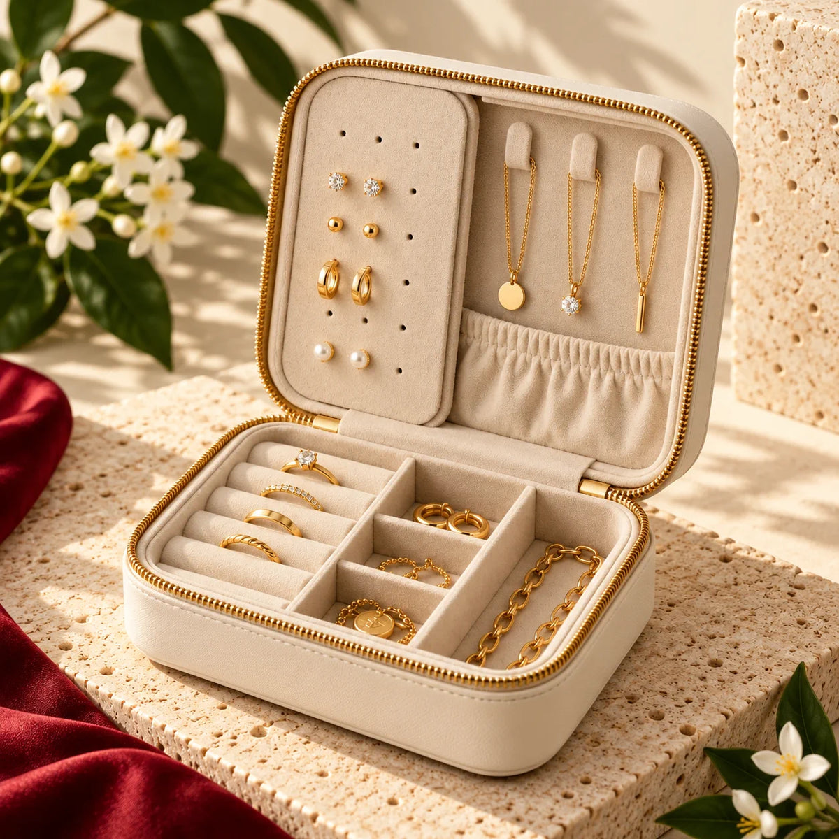 Trendora Mini Jewelry Case
