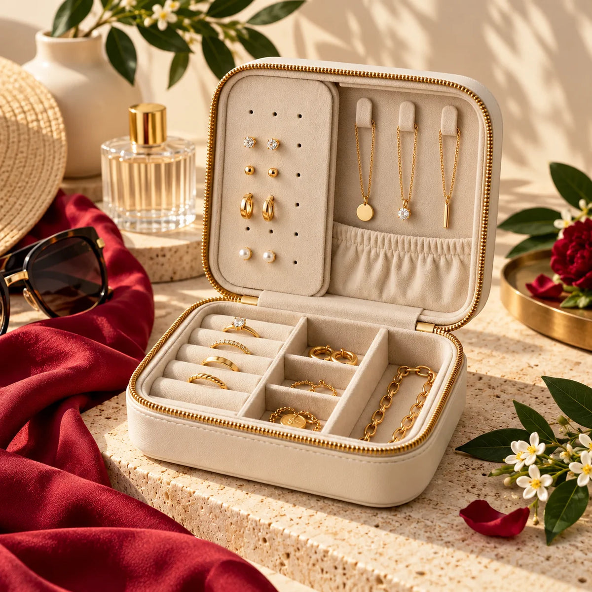 Trendora Mini Jewelry Case